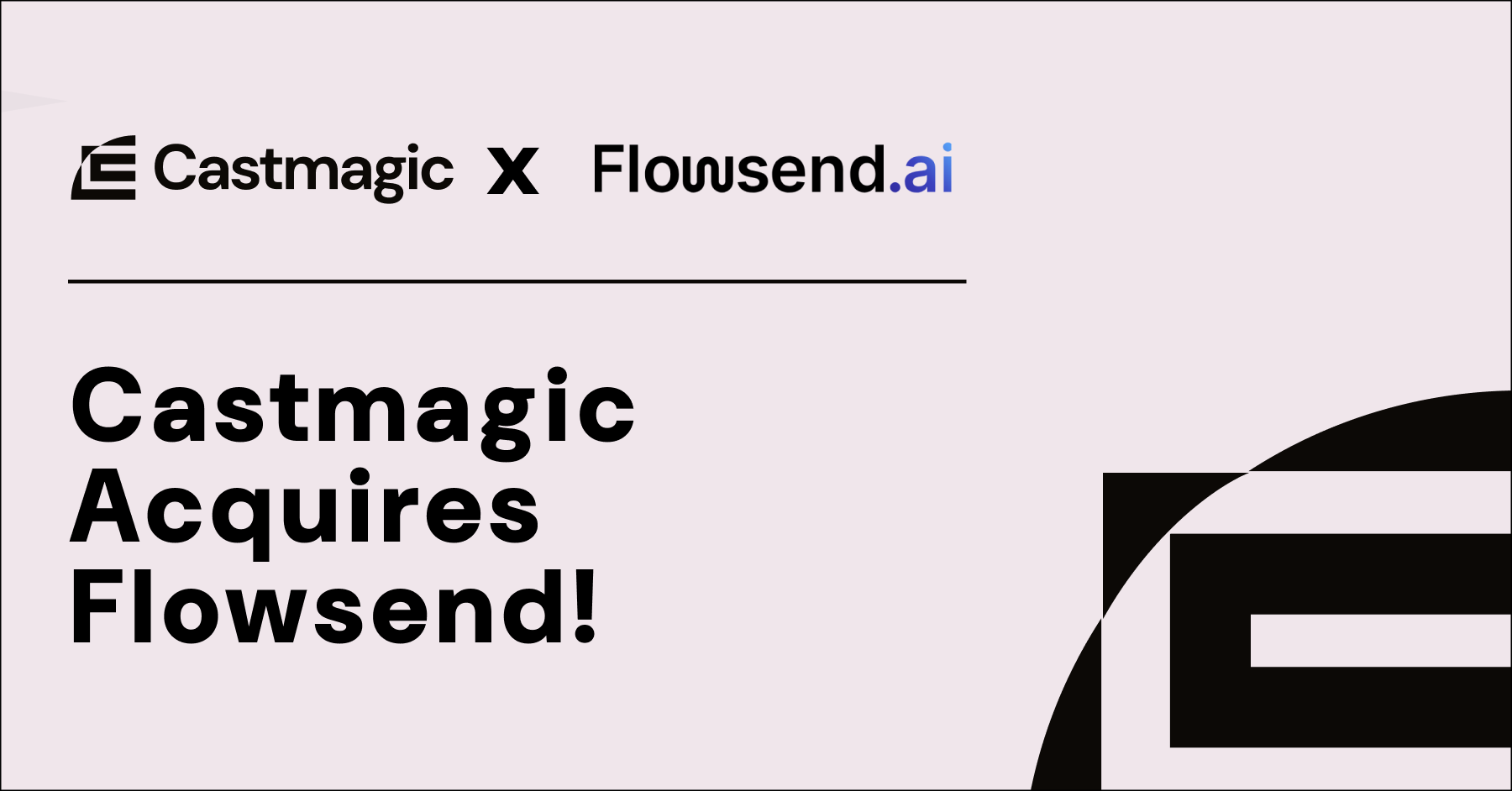 Castmagic fait l'acquisition de Flowsend : renforcer notre base grâce à une expertise avancée en matière de transcription et de voix de marque
